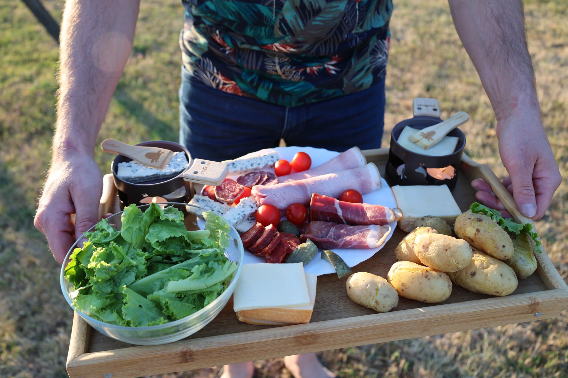Raclette à la bougie